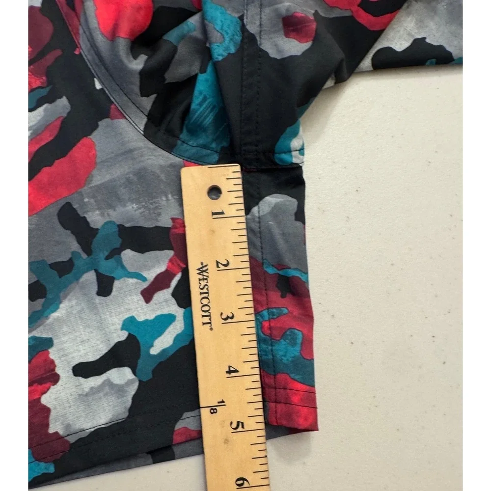 Nike Swim Trunks Men Large‎ Red Camo Board Shorts NESSE548-463 Stretch NEW